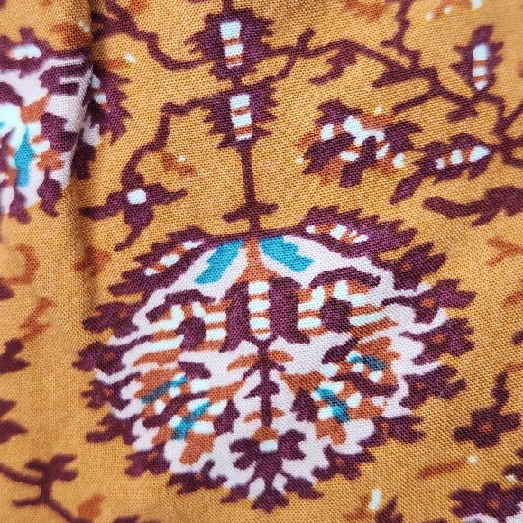 Madewell Woman’s Drapey Pull-On Shorts in Warm Paisley Size Medium - Picture 6 of 8